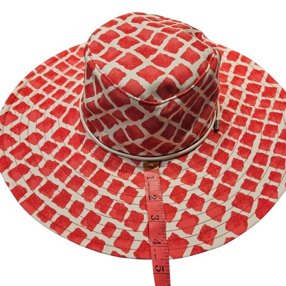 Coach Full Brim Cotton Beach Hat - Picture 3 of 9